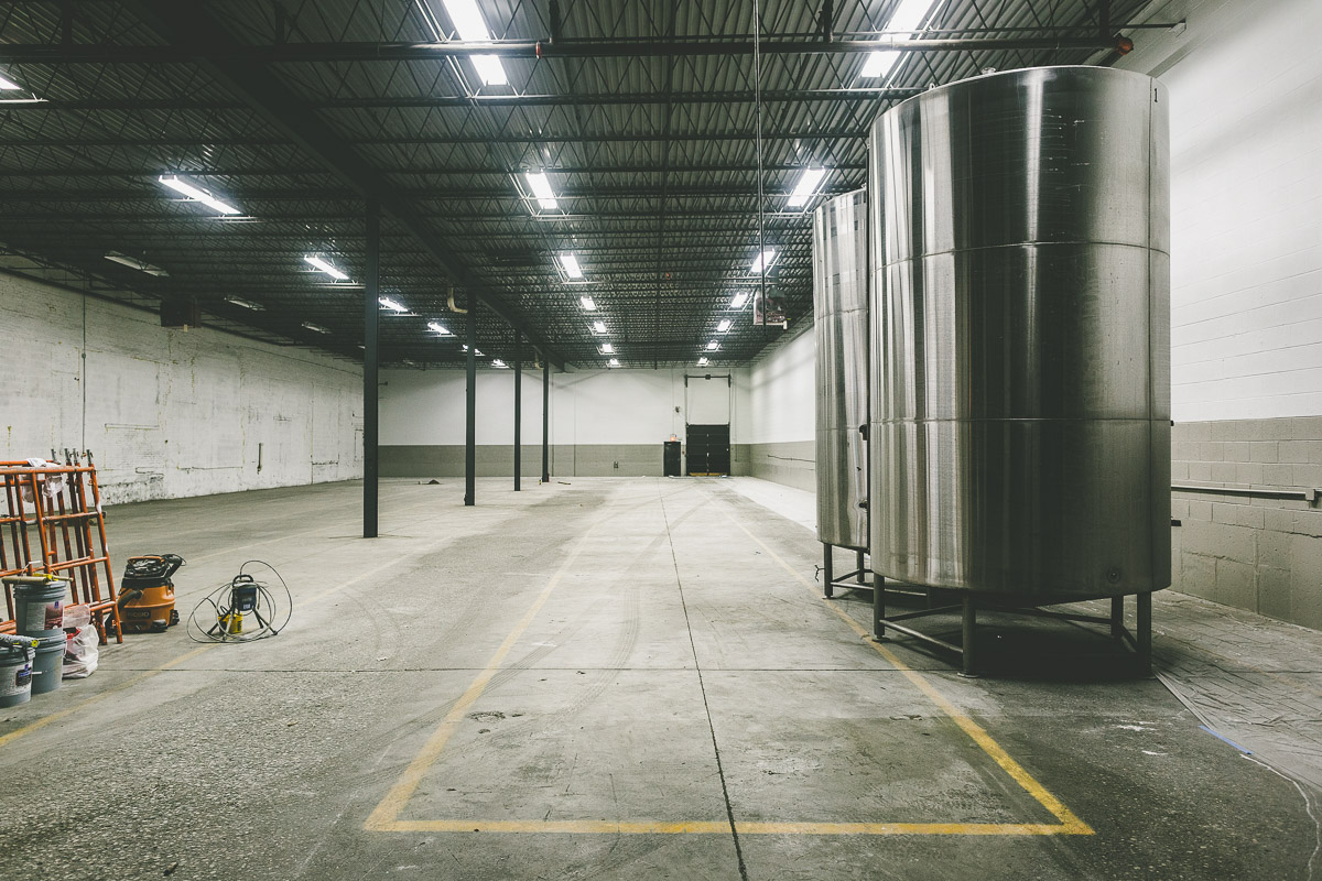 Half Acre finds room to grow with a second production brewery on Chicago's north side. Just a peak for now. 
