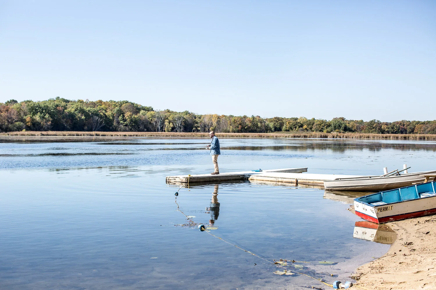 Shawn Colley fishing