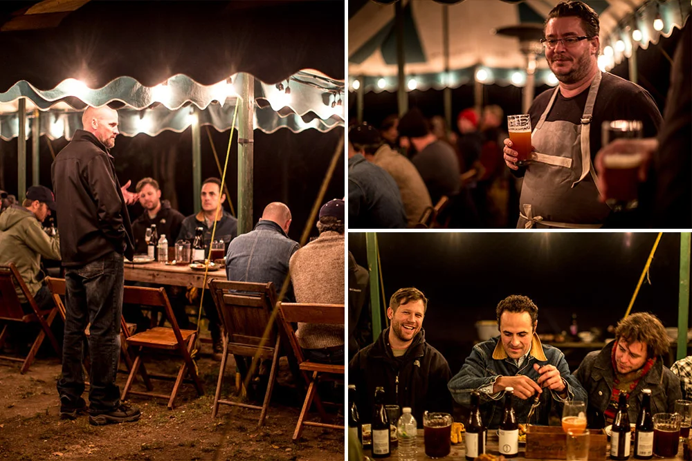 Une Annee founder Jerry Nelson, Jared Wentworth, Kyle Johnson, Max Wastler, Sam Macon