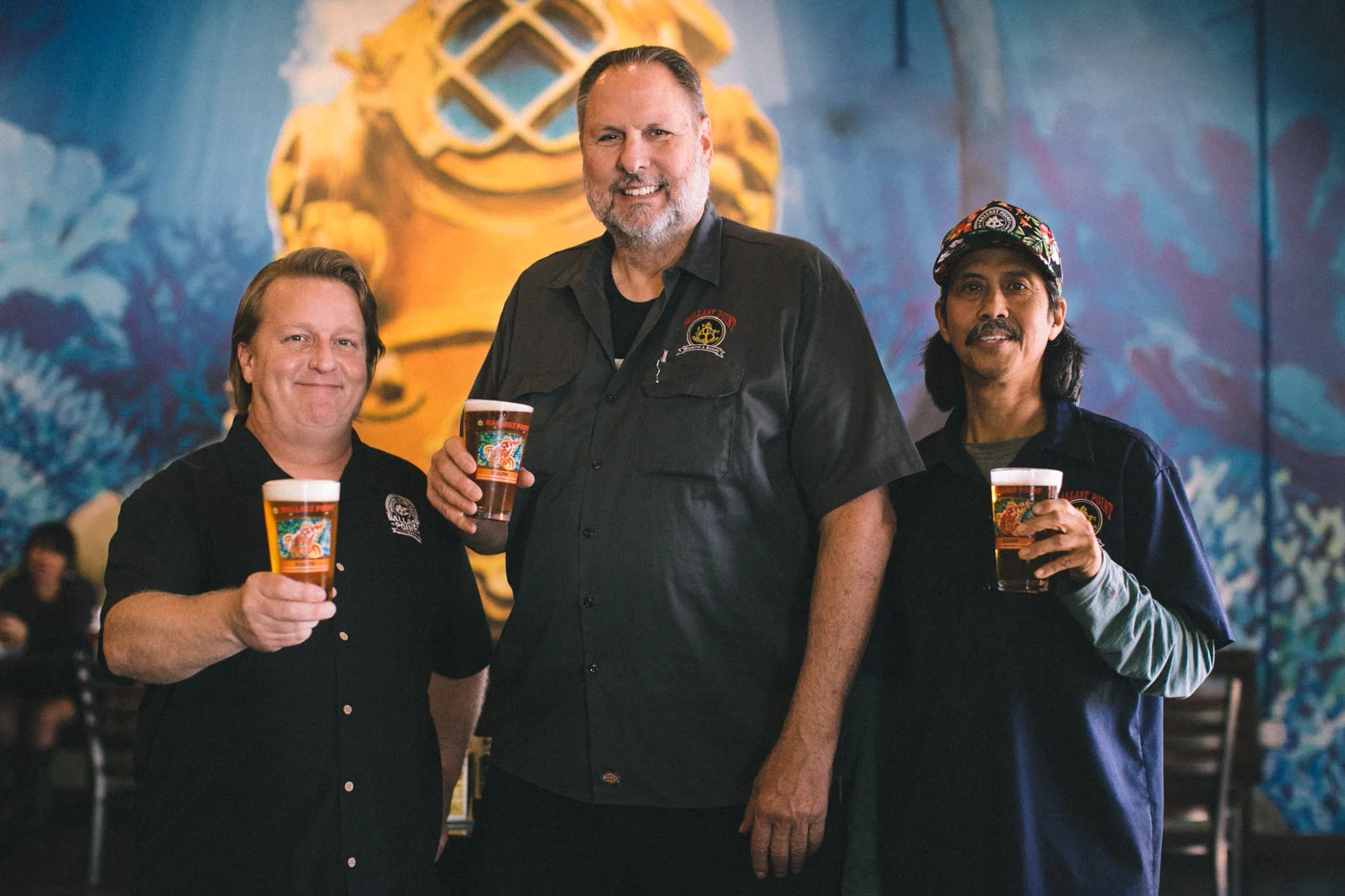 Left to right: Colby Chandler, Doug Duffield, and George Catalin