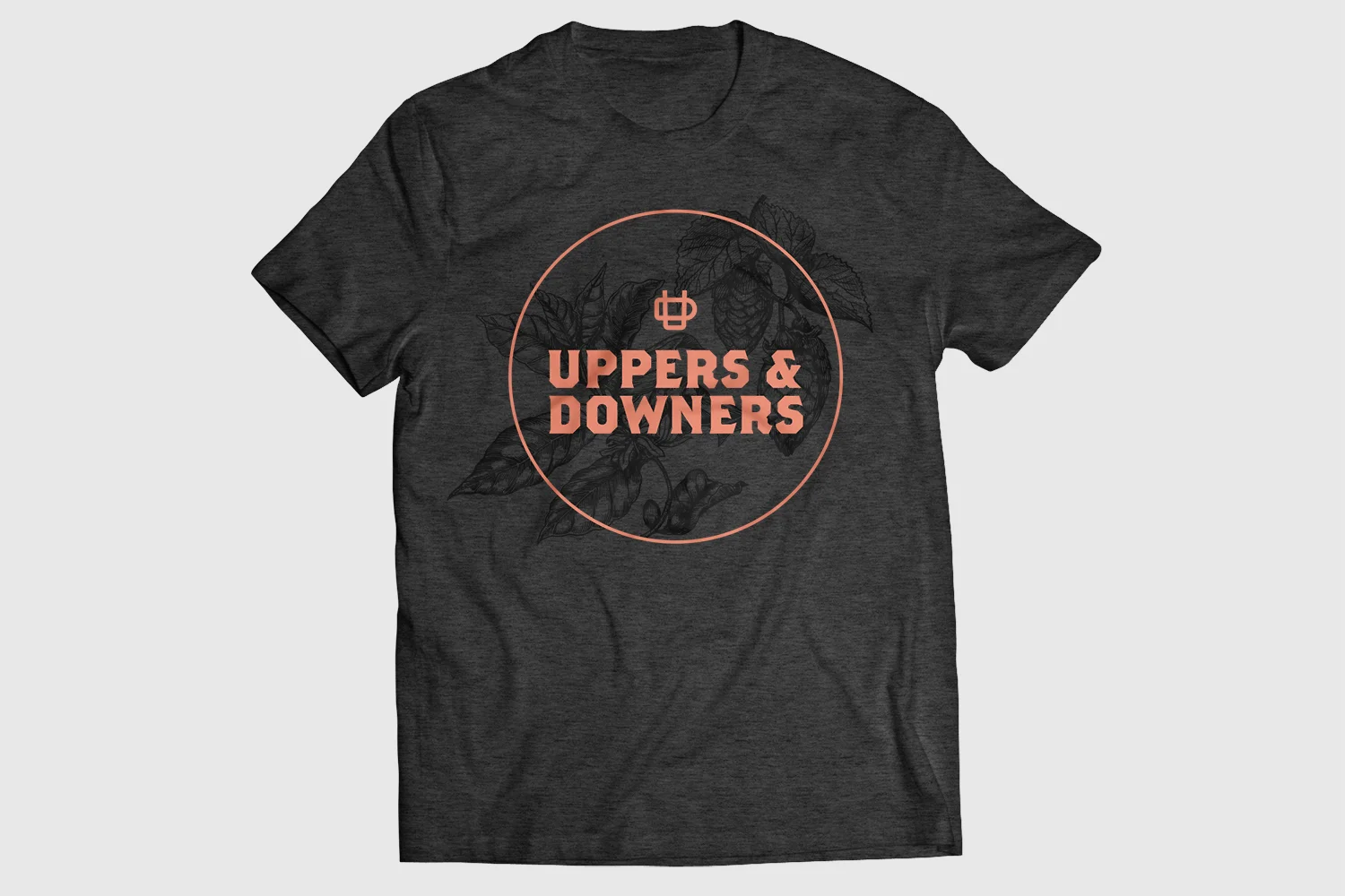 UppersDowners2017_T-Shirt MockUp_Front_HeatherBlack.jpg