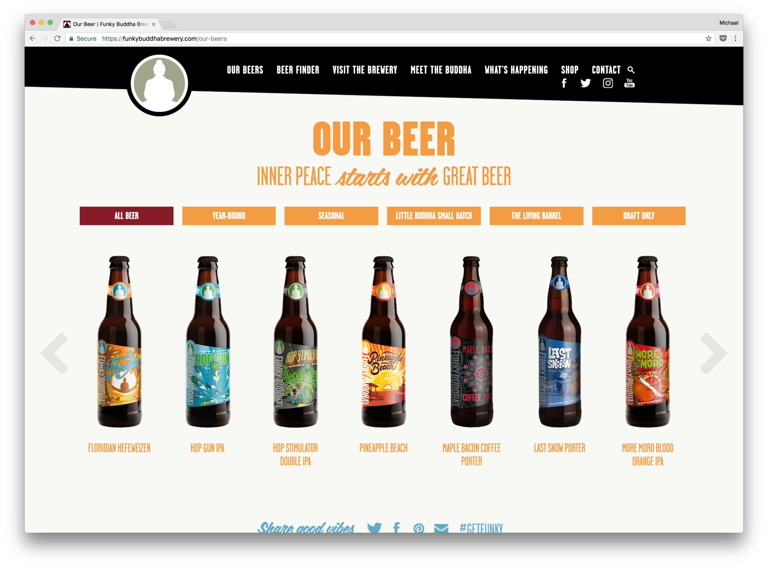 Constellation Finds Enlightenment, Buys Funky Buddha