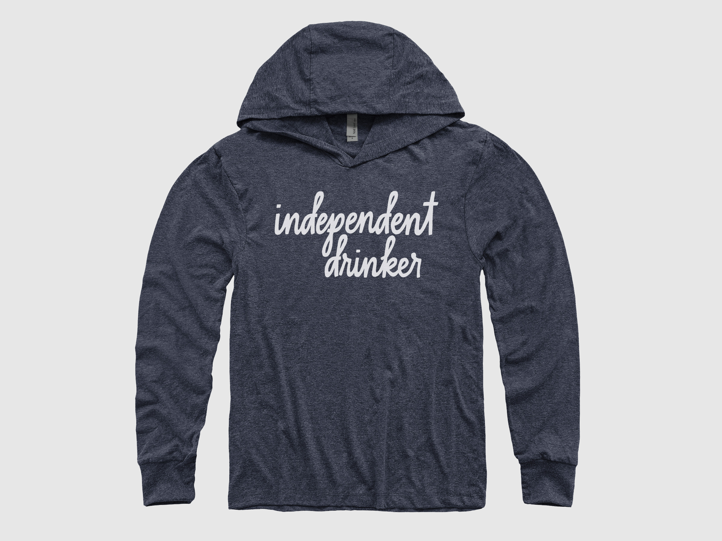 Independent Drinker Long Sleeve Hoodie