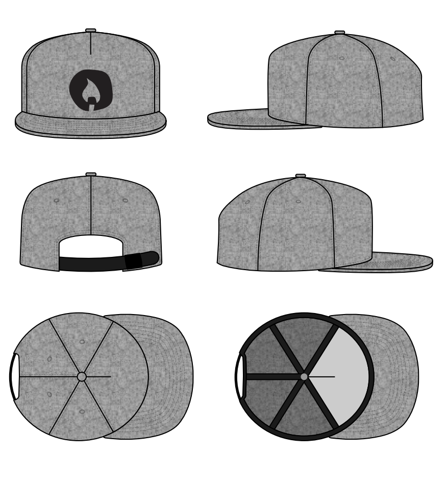 Fervent Few Five Panel Hat