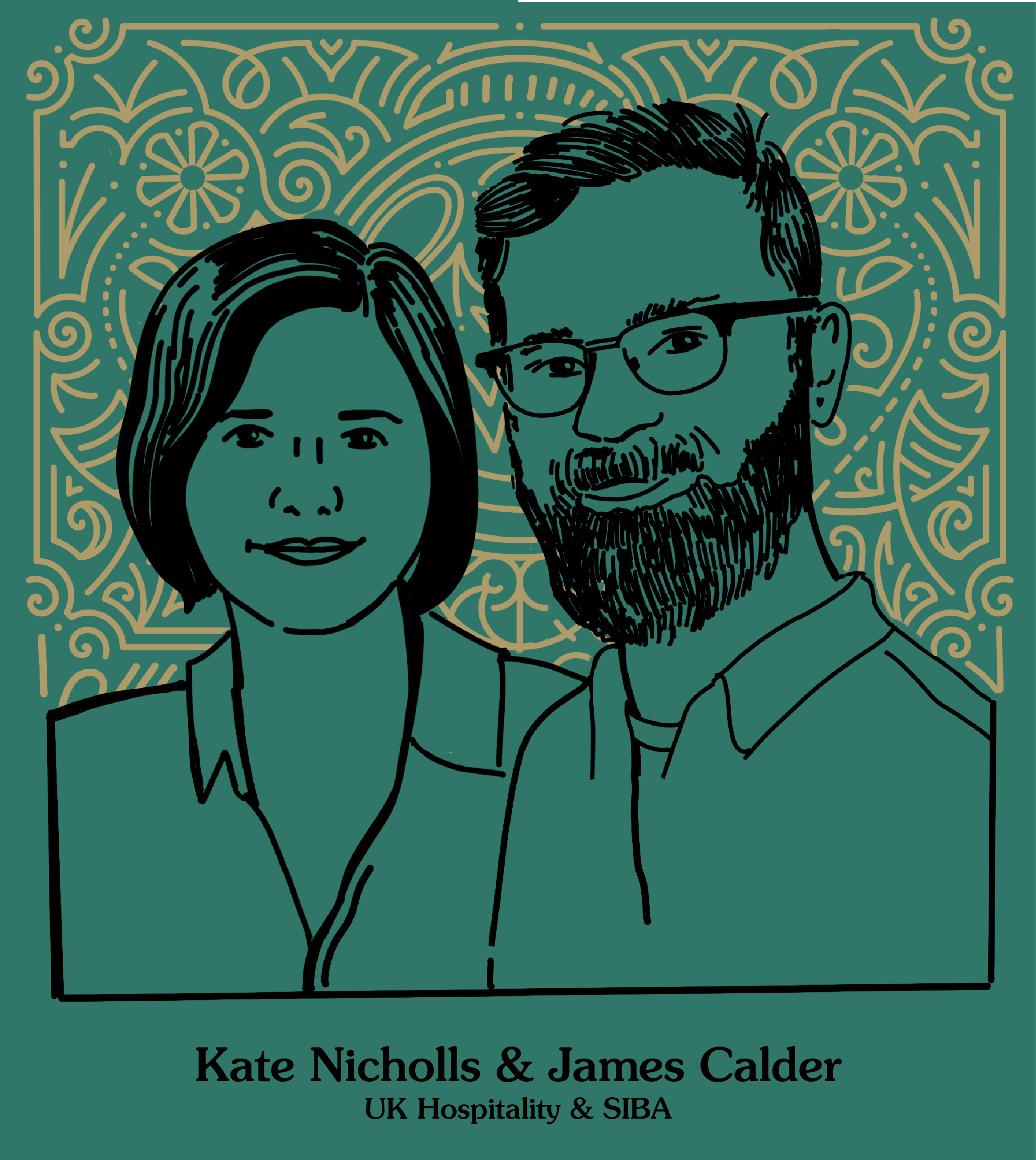 Kate Nicholls, UK Hospitality, and James Calder, SIBA — Good Beer Hunting