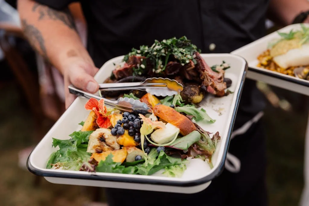 Applecroft signature dishes for Kitchen Garden Dinners