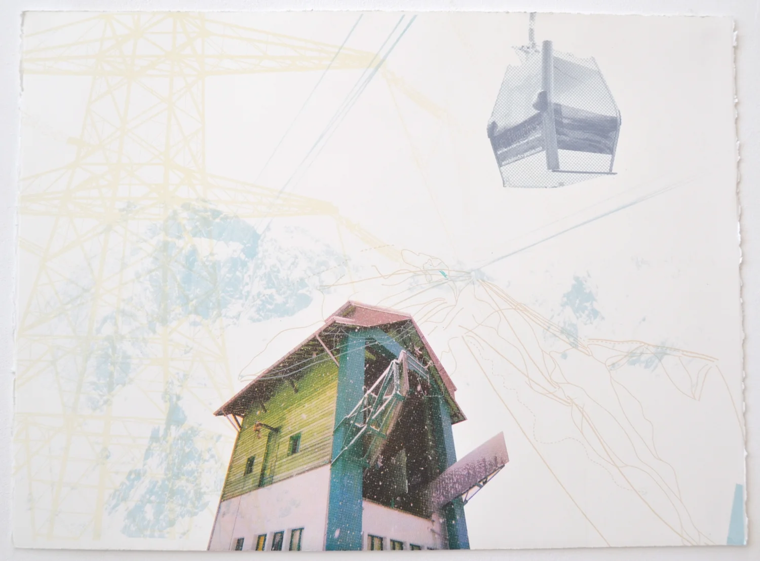  56.5 x 77 cm 

 Screenprint, 2013  ©Emily Moore  ​ 