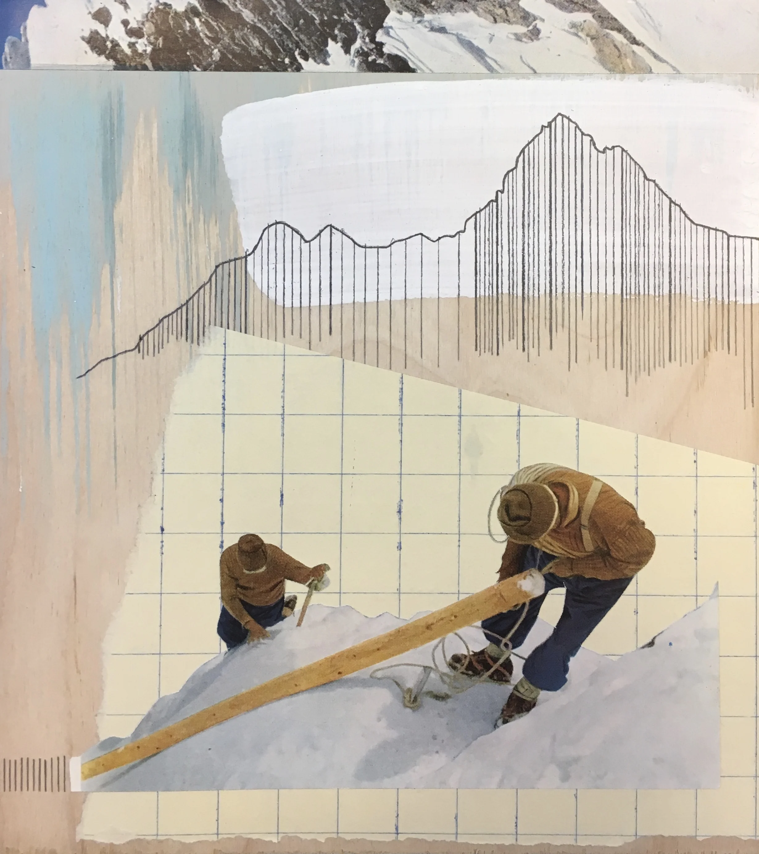 Spanning Icefall Crevasses