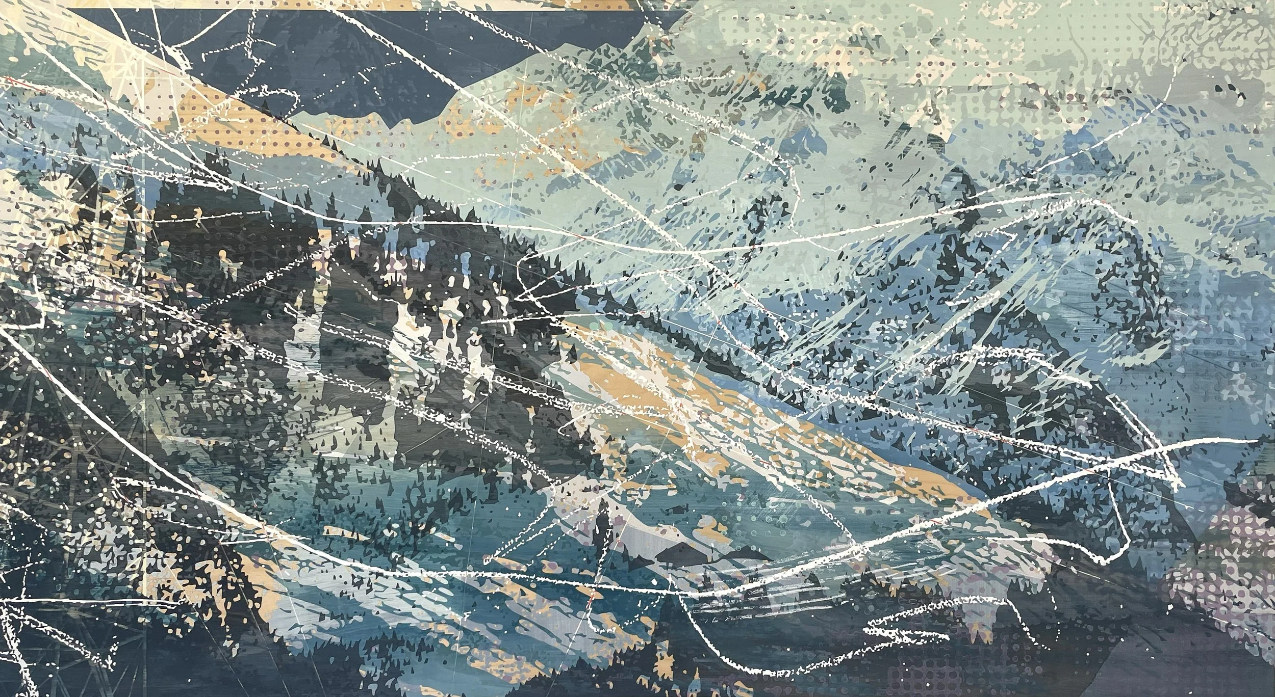 When the snow begins to thaw