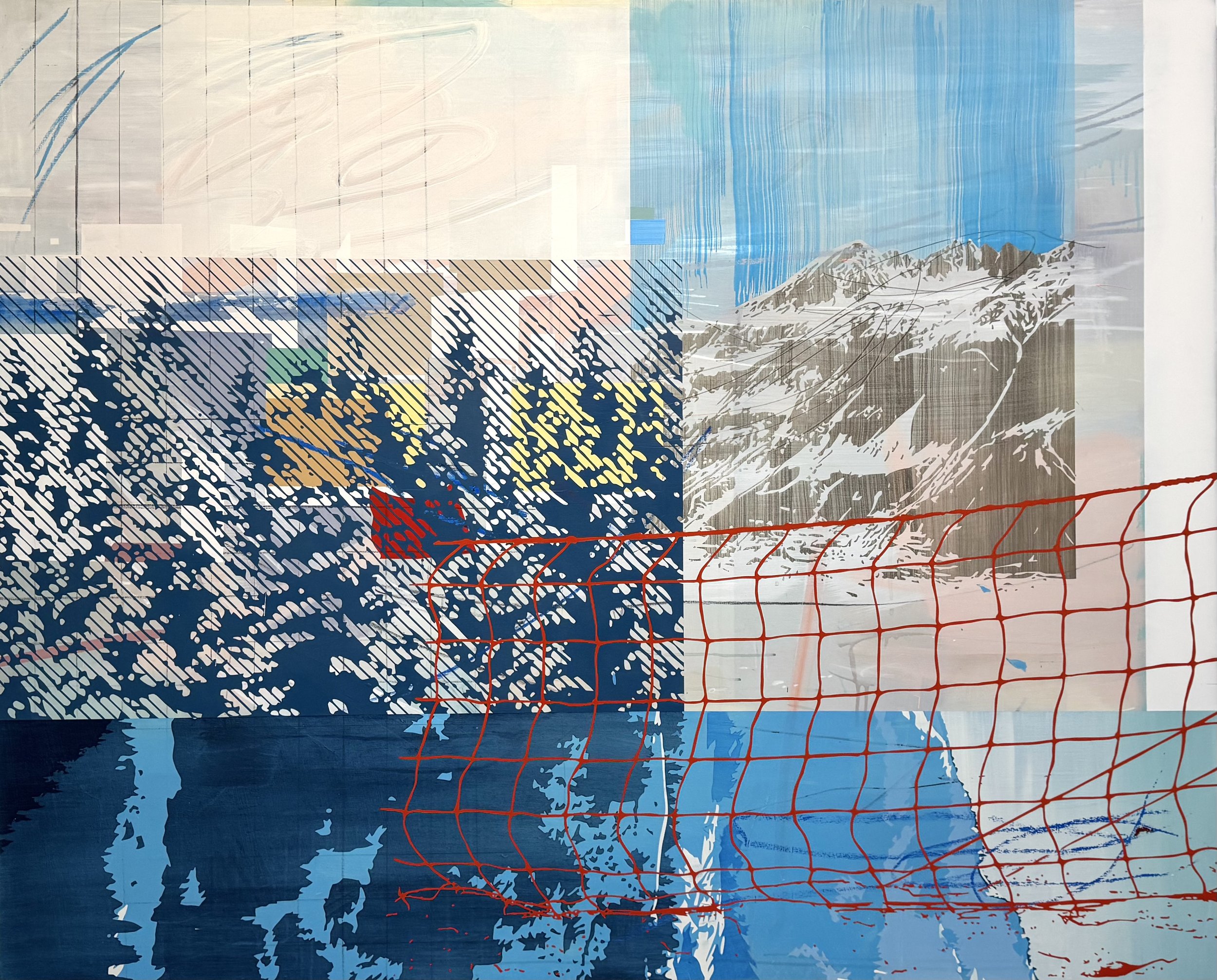 Shaking in the surf of winter 