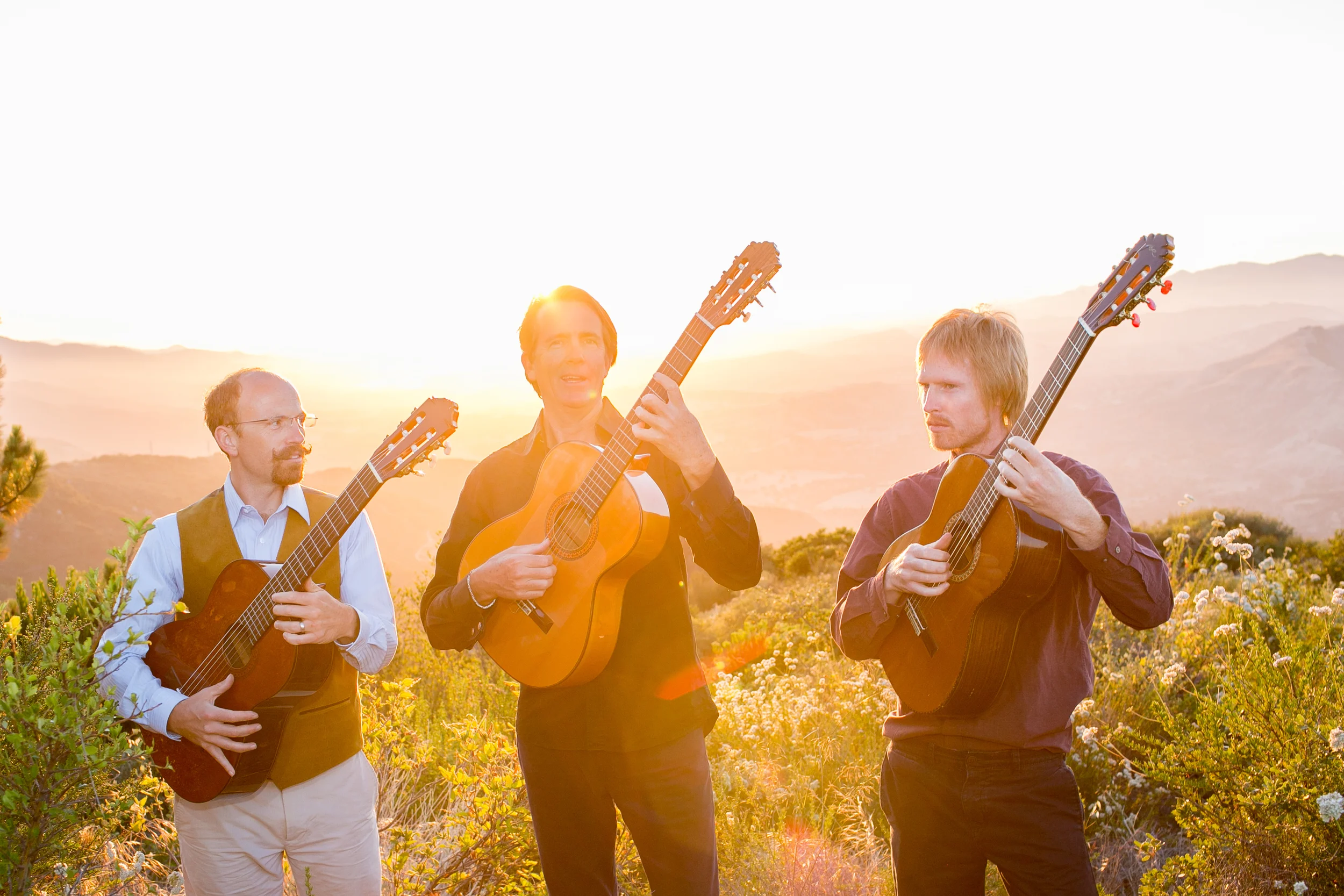 SB Guitar Trio Performs at the Little Door Santa Barbara Music Lounge 