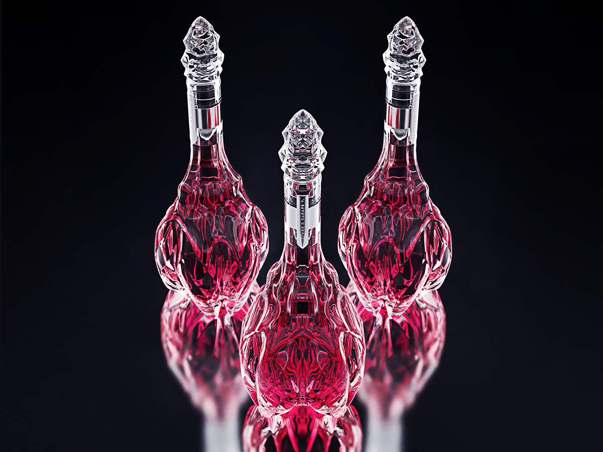 luxury crystal wine decanter 3