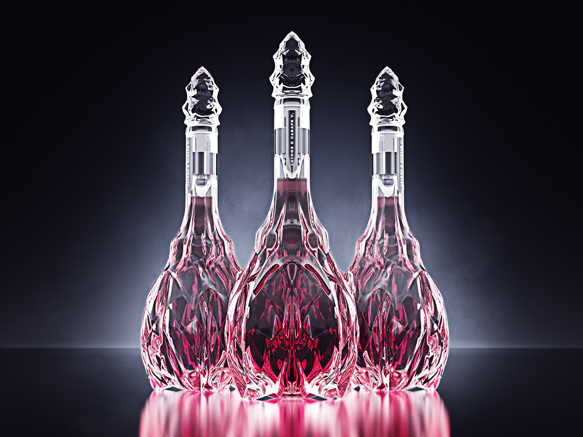 luxury crystal wine decanter 2