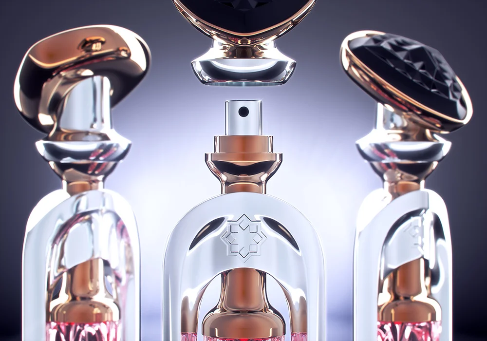 Perfume Vial — luxury and highend design