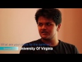 In a video interview Samyak Dixit (UVA ´17) talks about what he aims to get out of a US college education