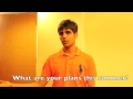 In a video interview Abhishek Singh, NYU ´17, talks about the pressures of the college application process