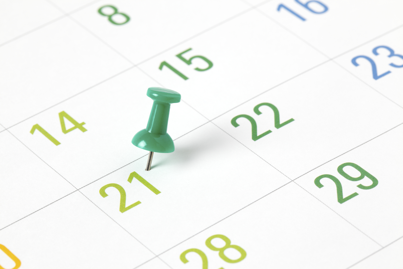 Plan your life! A guide to using calendars
