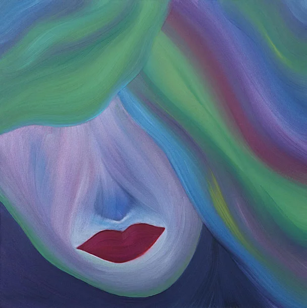 Dream 24" x 24" Oil On Canvas The mood this painting sends to the audience is the feeling of walking on a cloud, in a daze-like dreamscape. The unconscious haze of seeking a life of good fortune, love and happiness, followed by a series of thoughts, images and sensations occurring in a persons mind during sleep. This piece invites a sense of wonder and a sweet aura of aspiration, admiration and serenity.