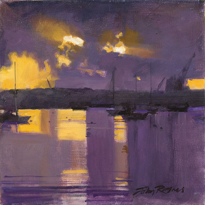 Dawn, Falmouth Docks Study II