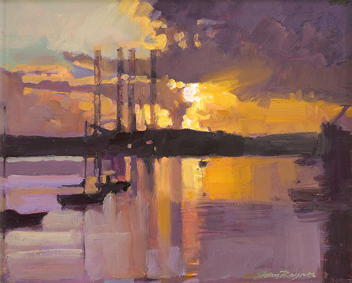 Dawn, Falmouth Docks Study III