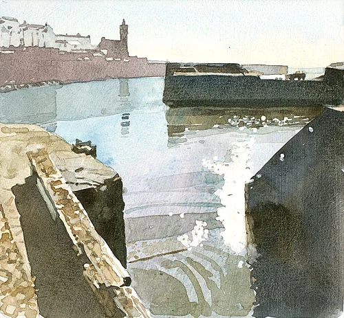 Porthleven Harbour, High Tide