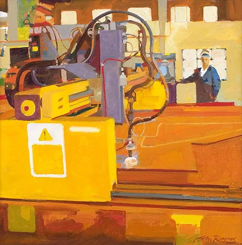 Orange and Yellow, Falmouth Dockyard
