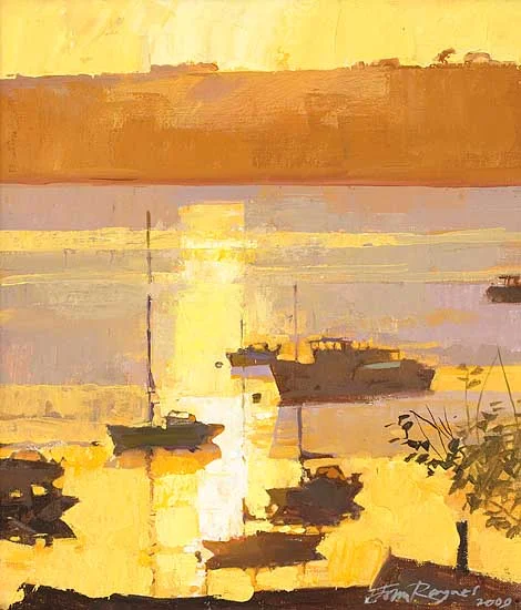 Early Morning Sun, towards Flushing