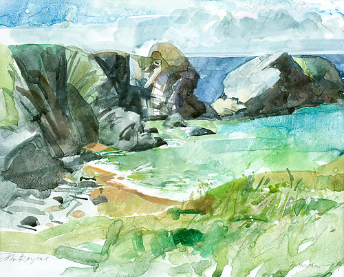 Study for Western Rocks, Porthcothan