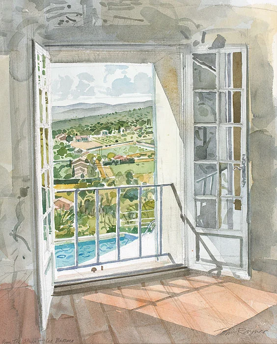 View from the Studio, les Bassacs