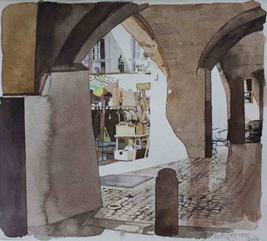 Samedi Marche, Uzes. Study