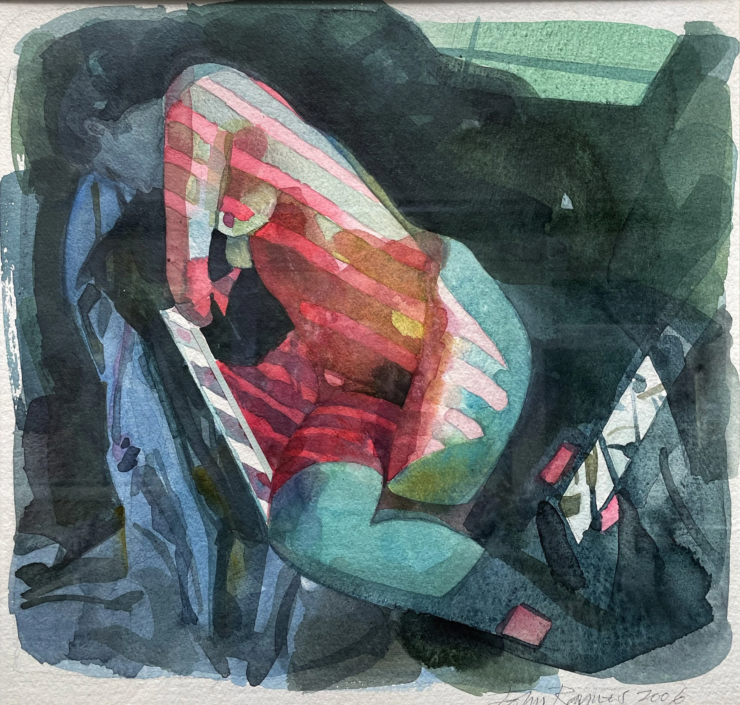 Emma, Pink & Orange II