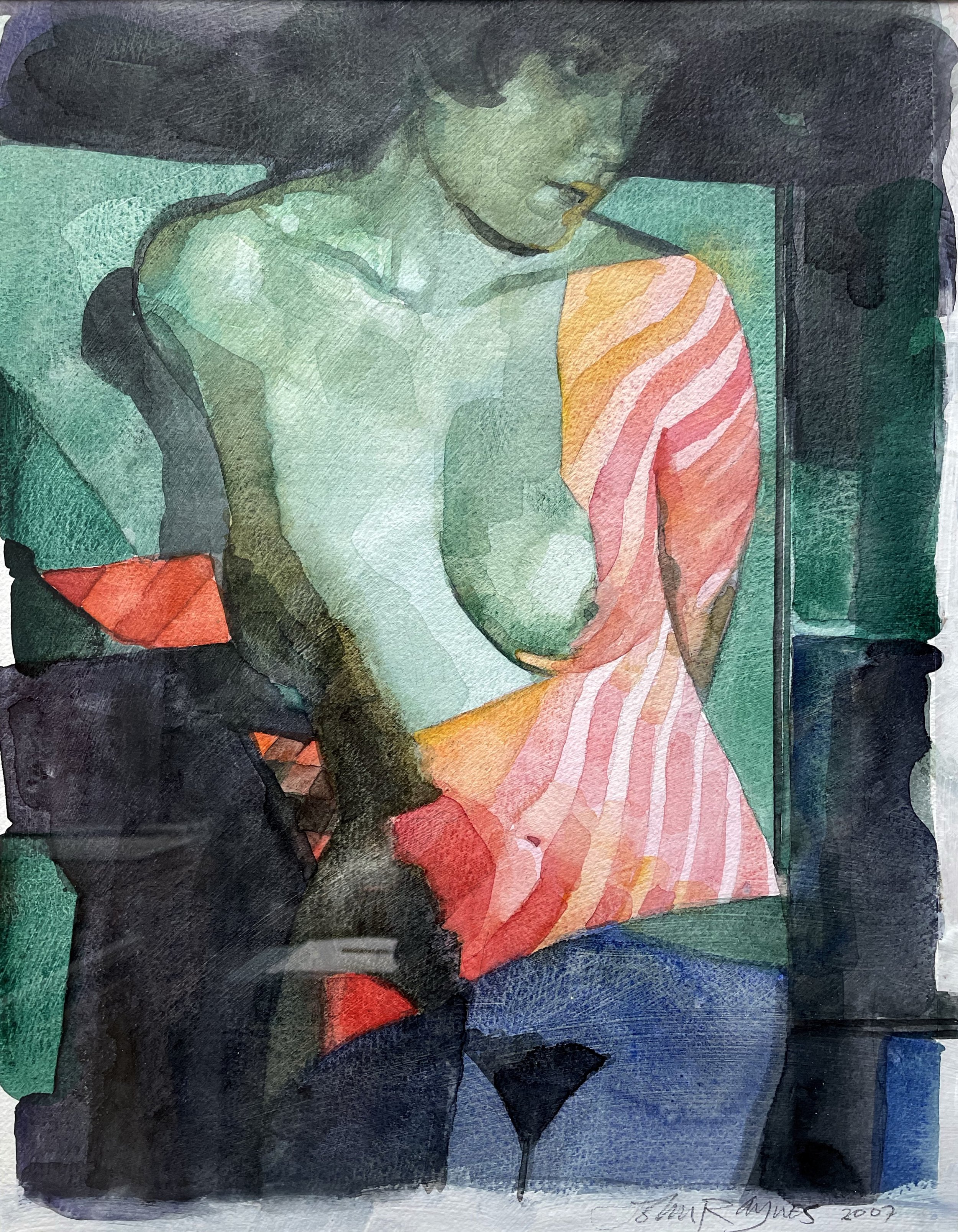 Pink and Orange Stripes