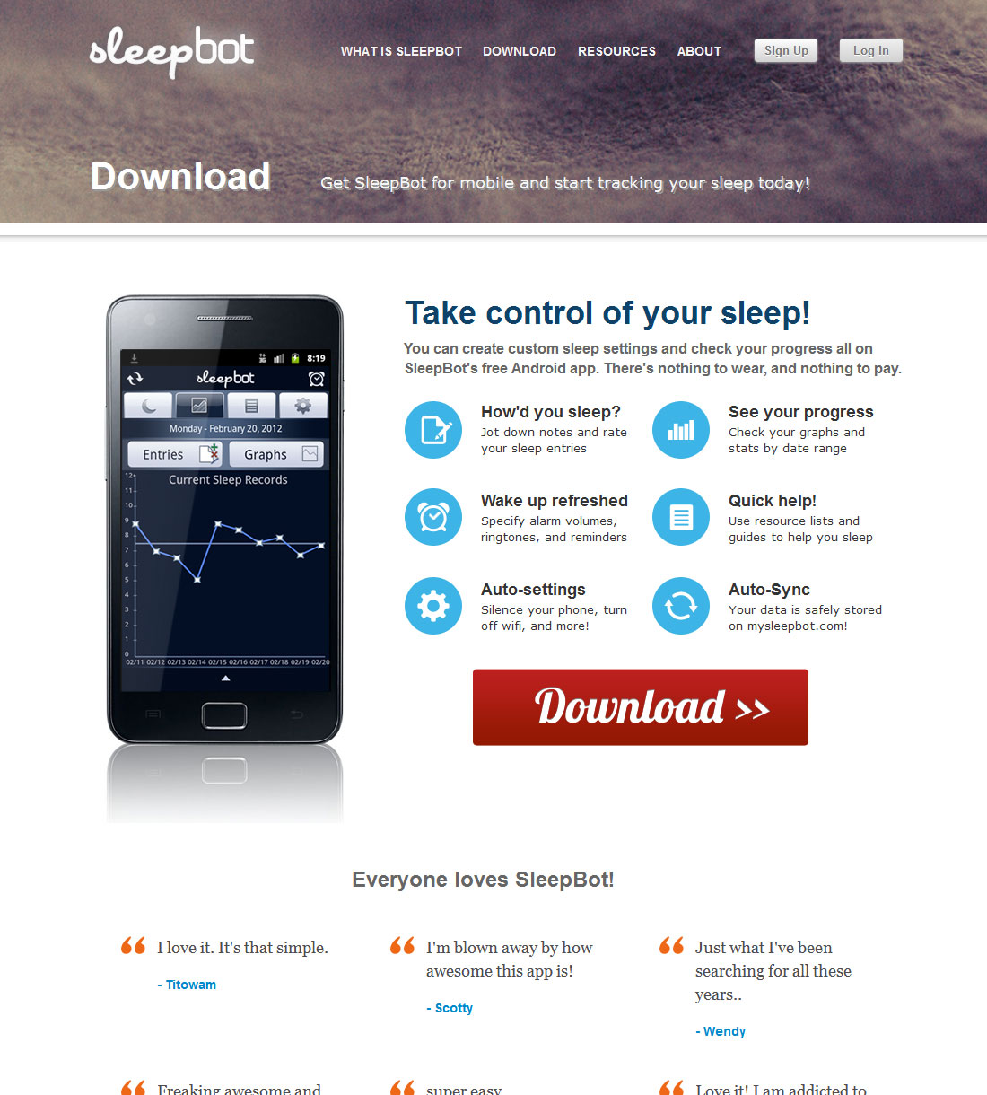 Sleepbot Jane Zhu