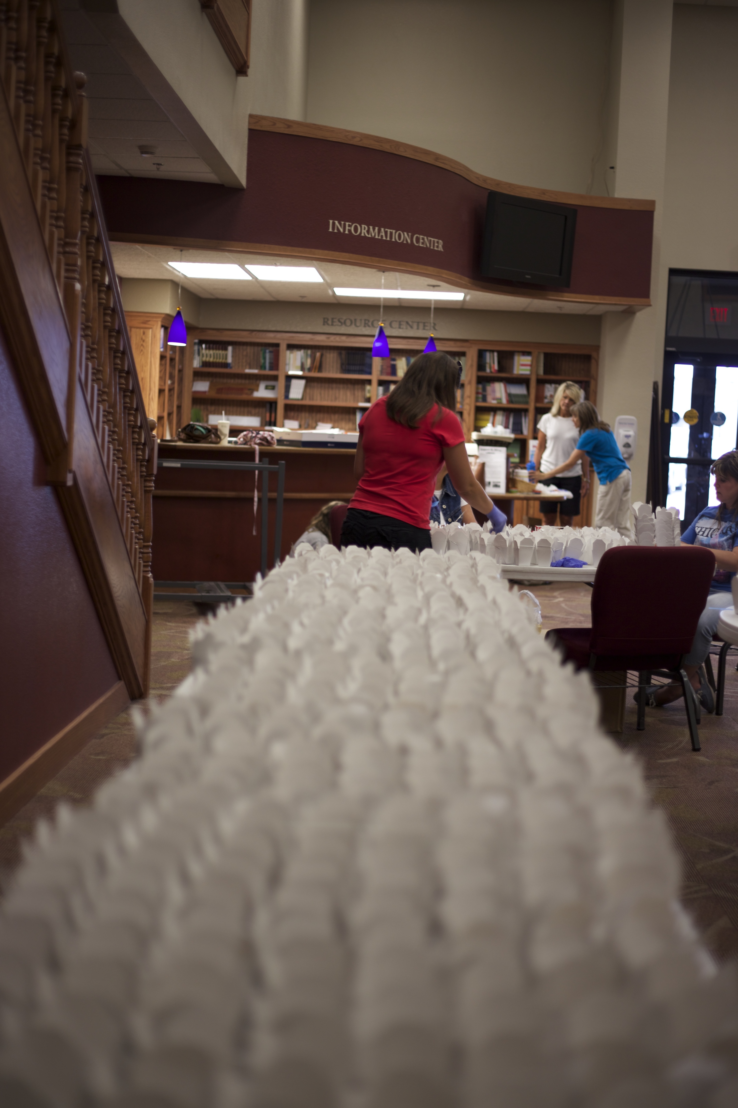 800 boxes to fill with goodies!