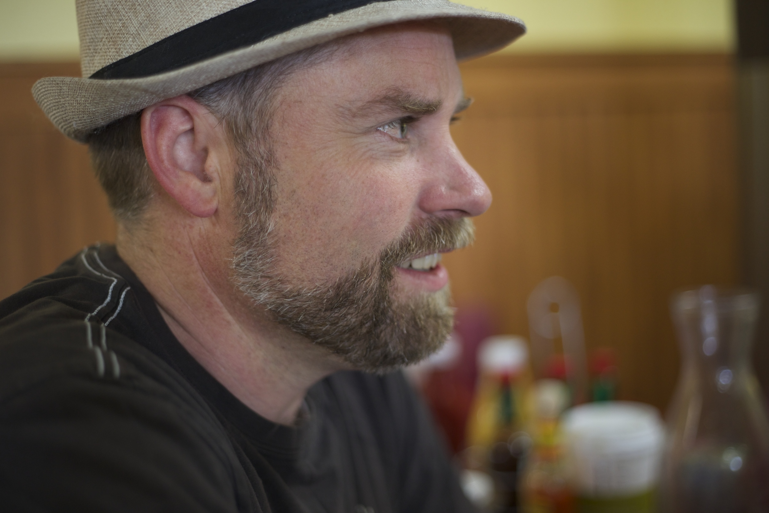 I like how crisp and in focus this picture is of my nephew.