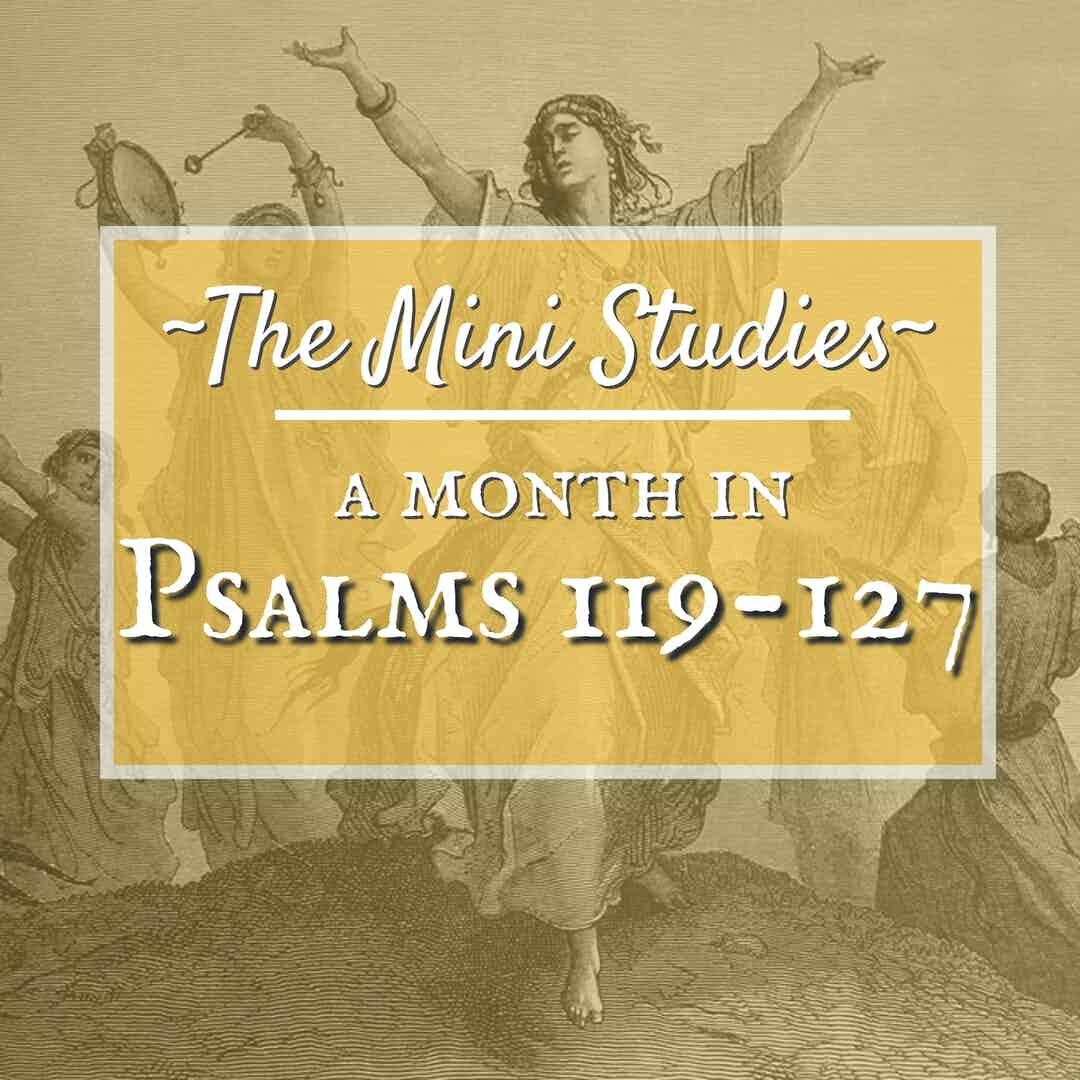The Mini Studies - A Month in Psalms 119-127