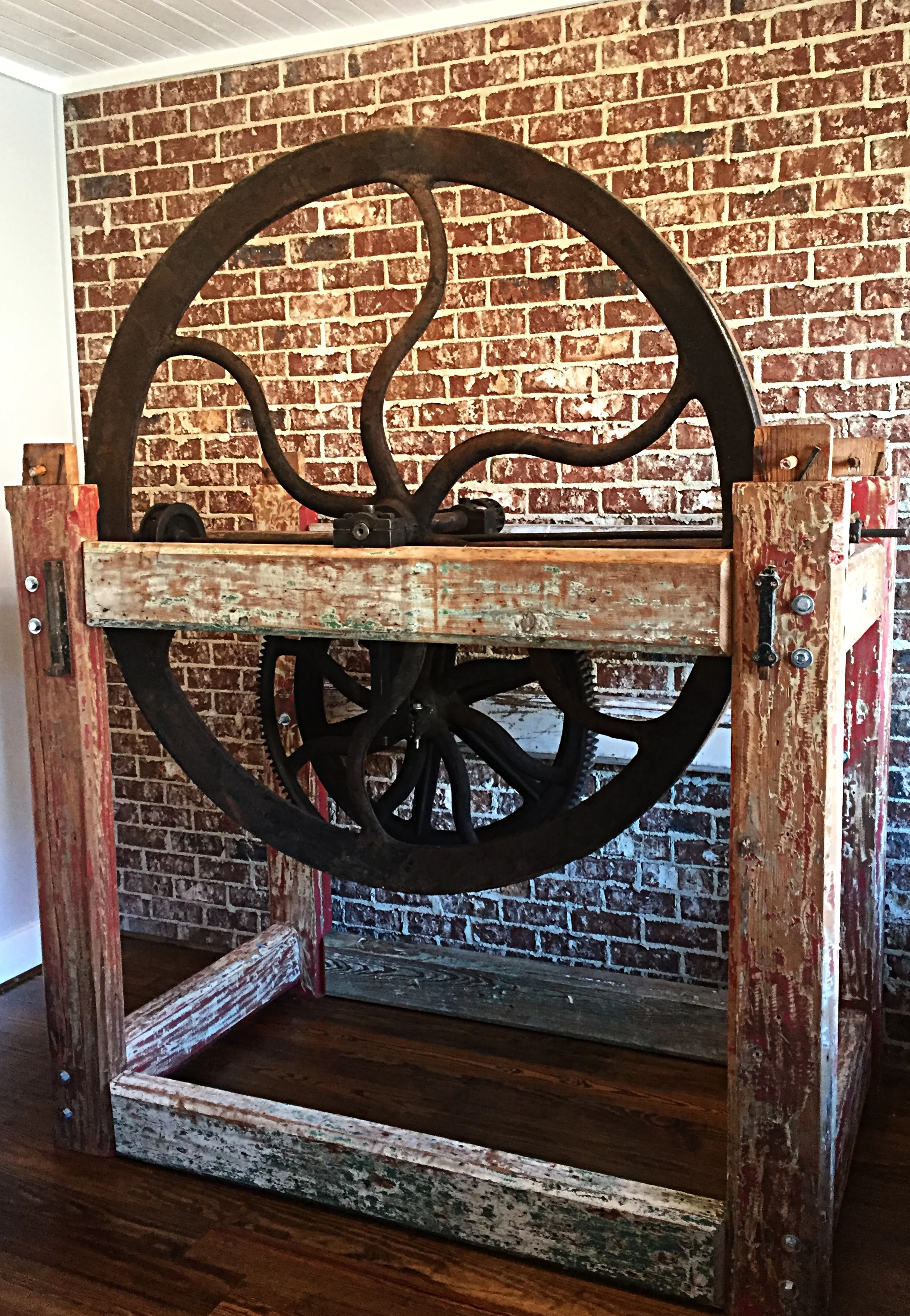 Historic Grain Elevator Mechanism