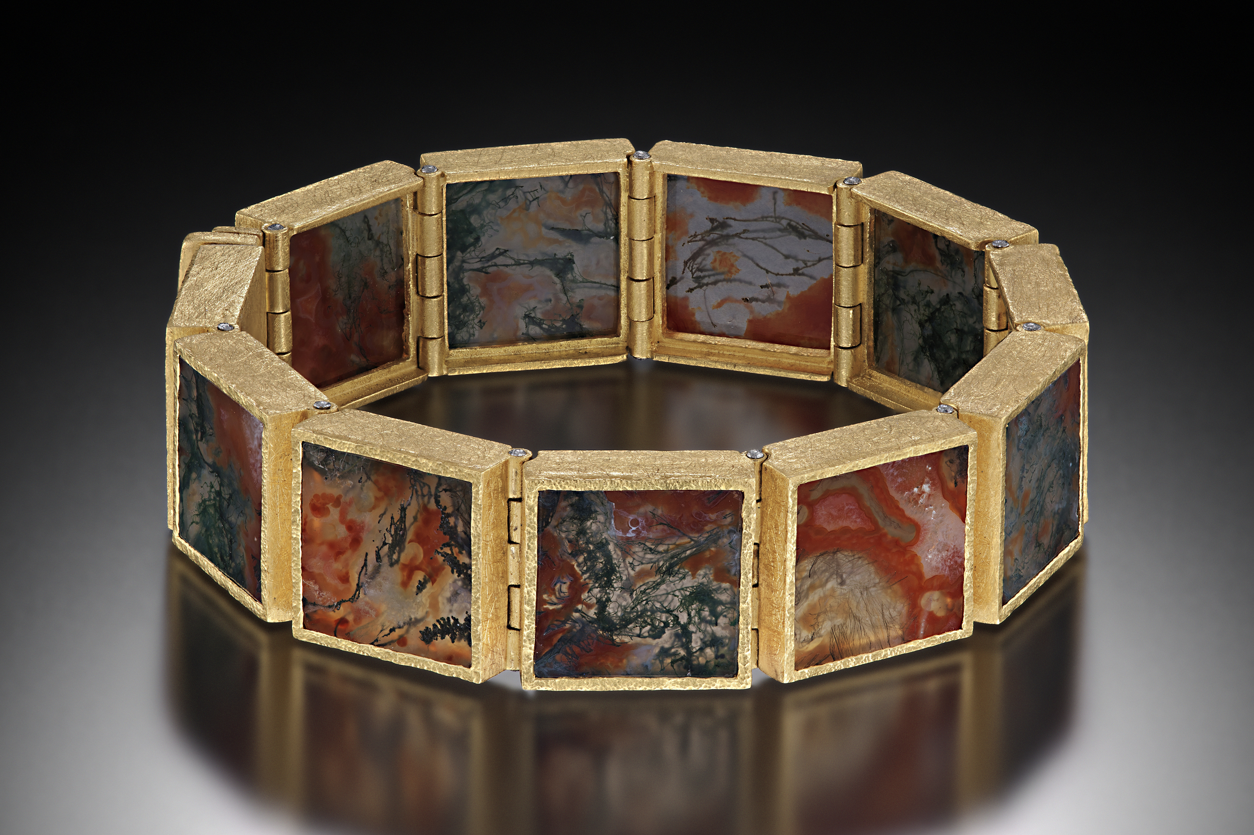 Moss Agate Bracelet