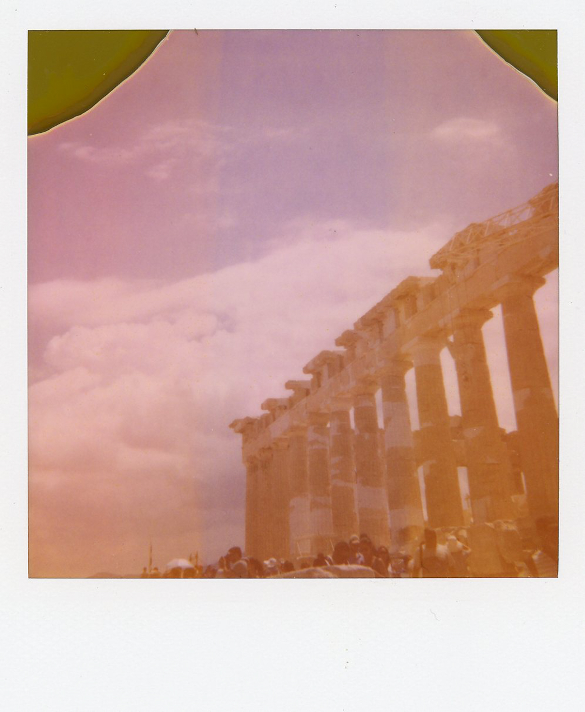 Greece on Expired Polaroid 600 Film | Azzari Jarrett