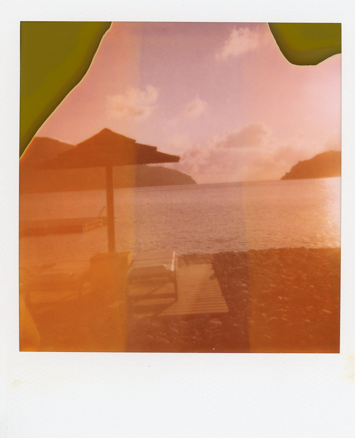 Greece on Expired Polaroid 600 Film | Azzari Jarrett