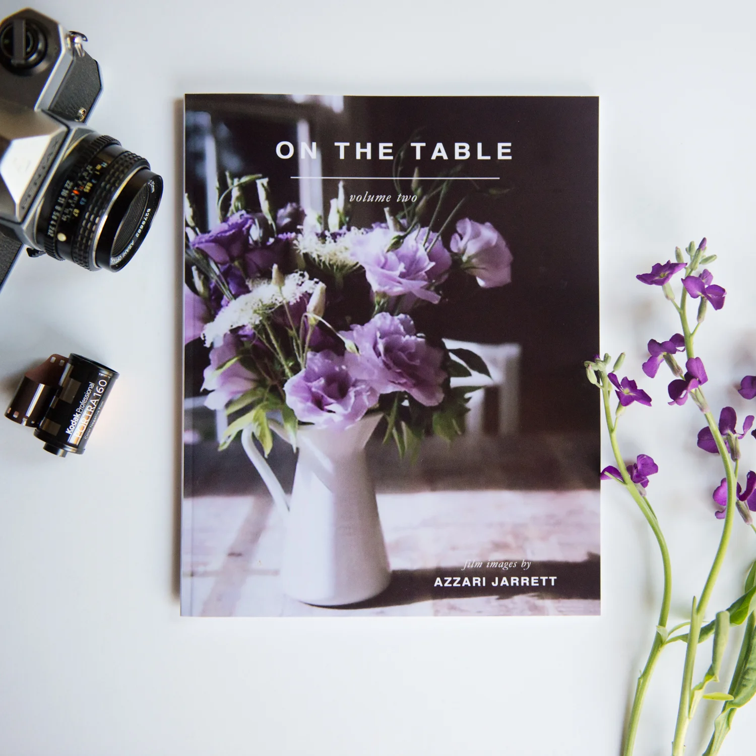 On The Table, Volume 2 - Film photography Book by Azzari Jarrett
