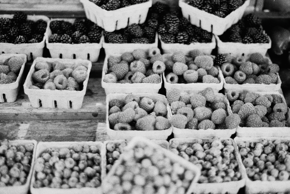 Seattle Pike Place Market | Black and White Film Photography by Azzari Jarrett