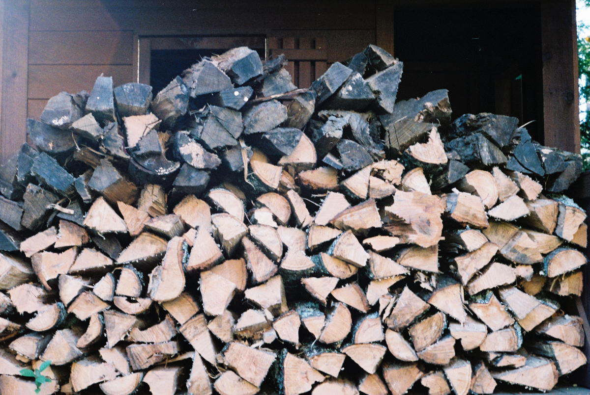 Firewood, Pentax K1000 | Azzari Jarrett