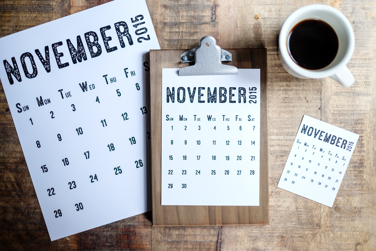 November 2015 Free Calendar Printable | Azzari Jarrett