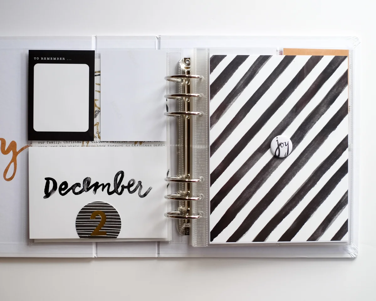 December Daily 2015 Foundation Pages | Azzari Jarrett