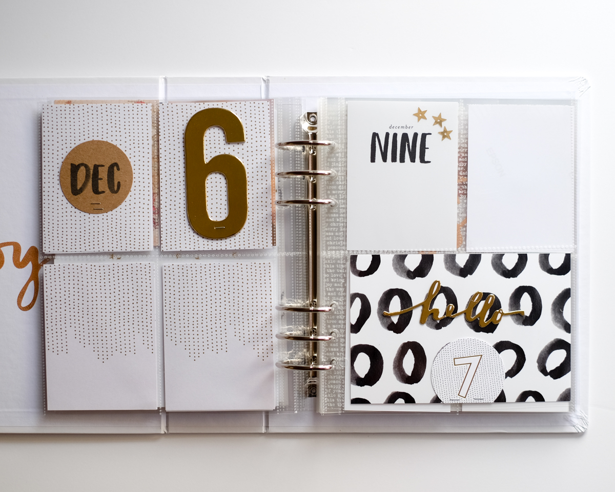December Daily 2015 Foundation Pages | Azzari Jarrett