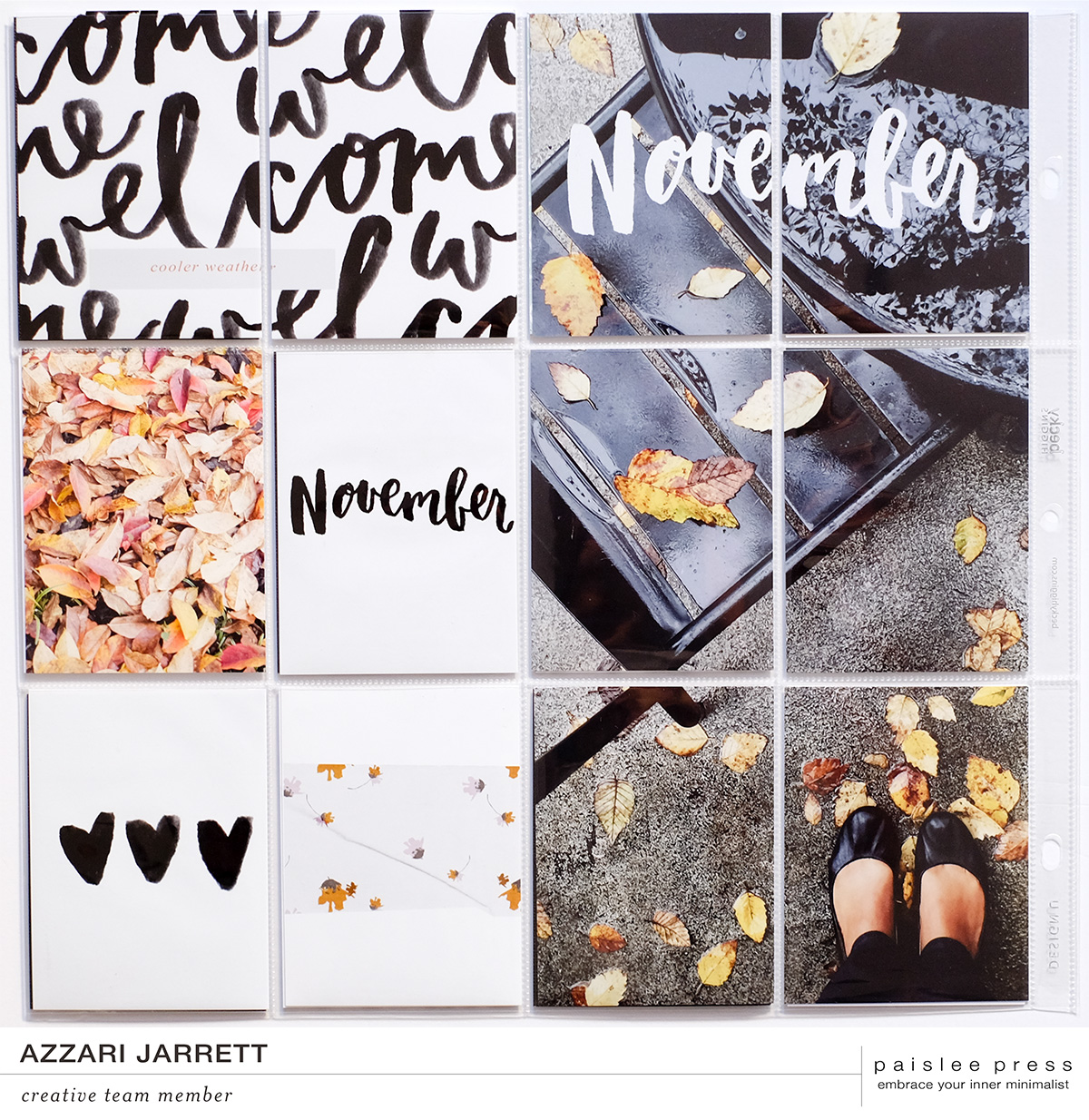 December Layouts with Paislee Press | Azzari Jarrett