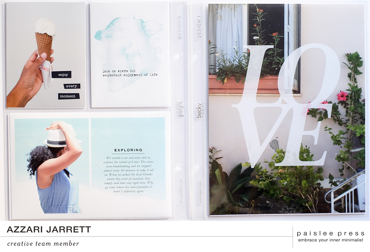 Paislee Press December Monthly Project | Azzari Jarrett