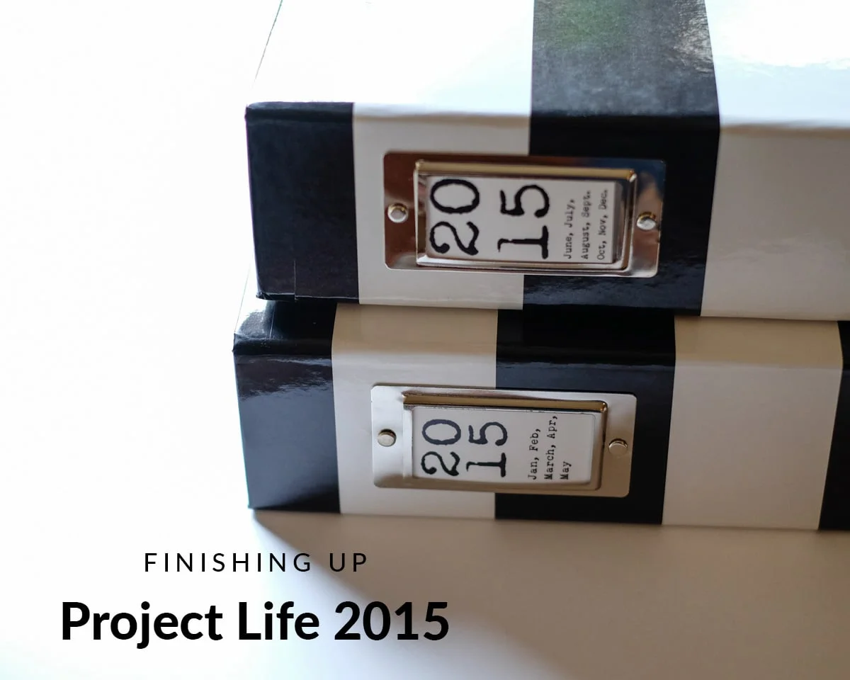 Finishing Up Project Life 2015 | Azzari Jarrett