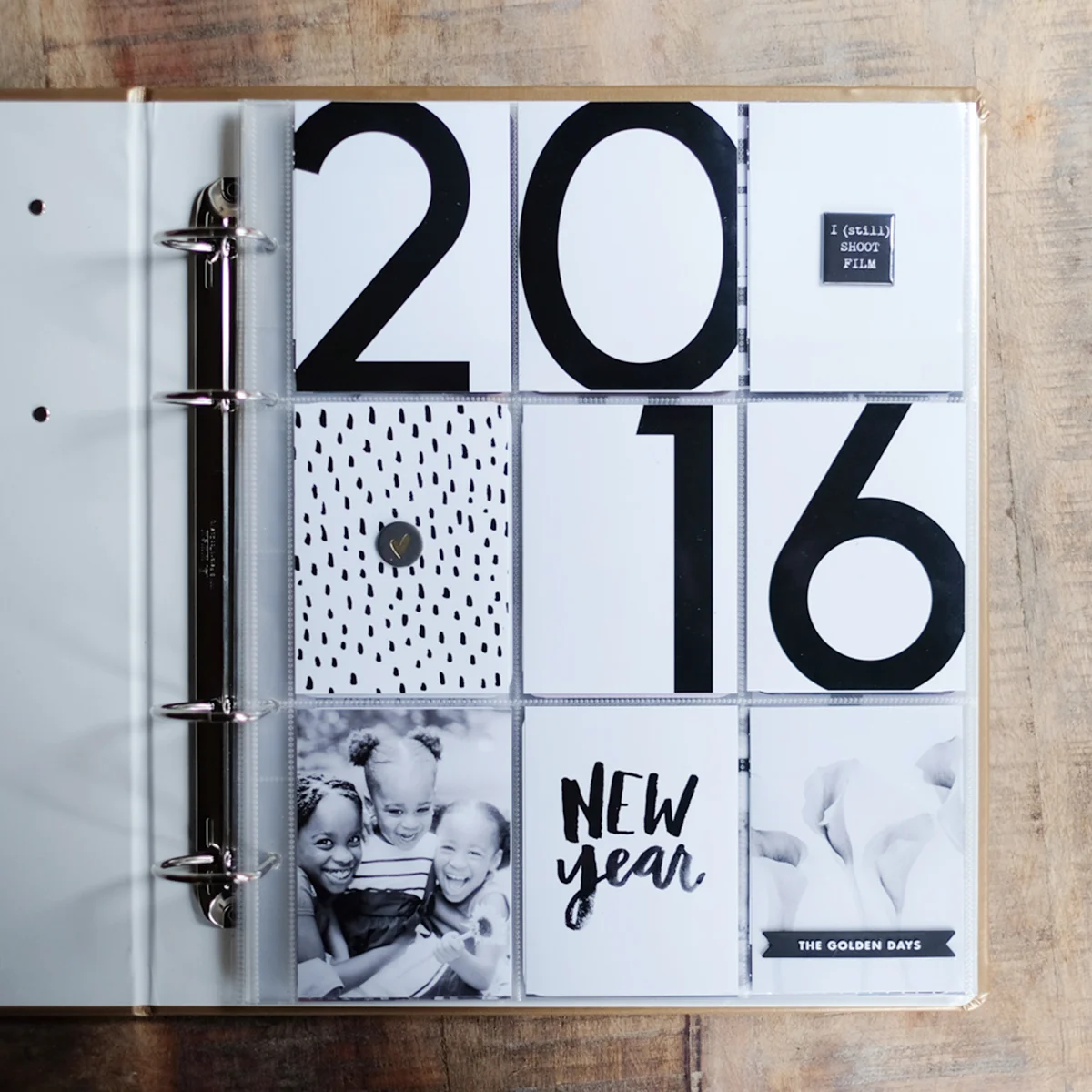 2016 Project Life Title Page 9x12 | Azzari Jarrett